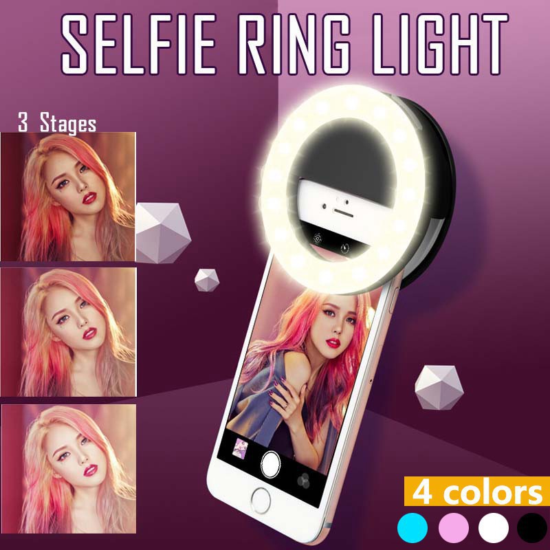 Photography Lighting Game - Светодиодный кольцевой светильник для селфи, 3