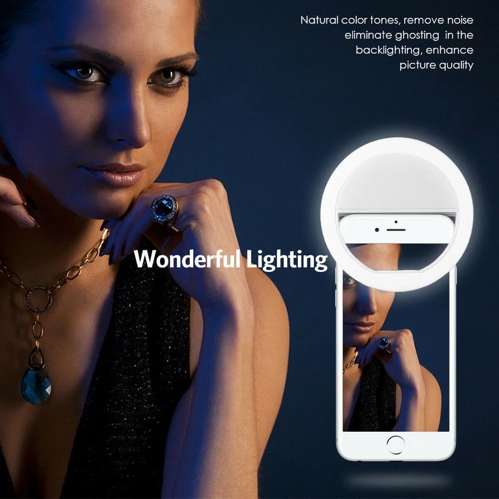 Светодиодный кольцевой светиль – обзор и цена Photography Lighting Game