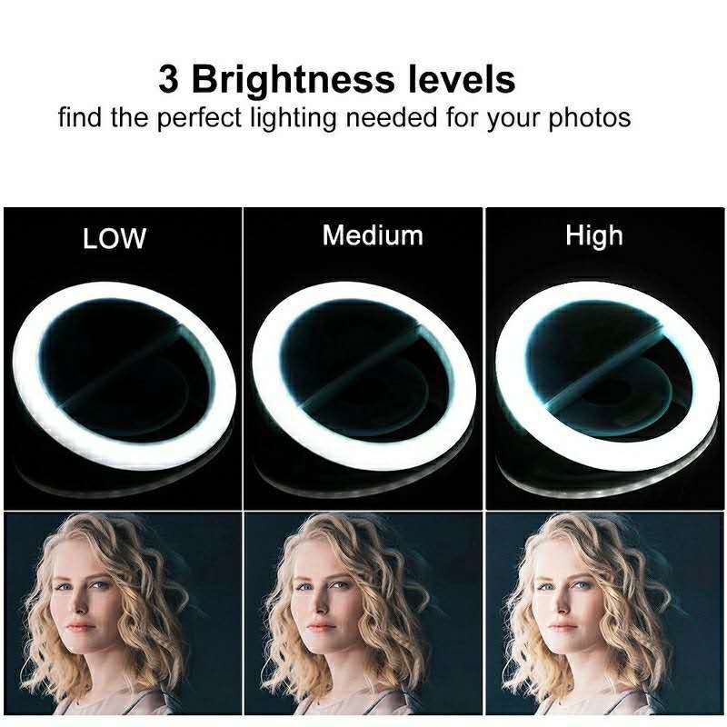 Светодиодный кольцевой светиль – обзор и цена Photography Lighting Game