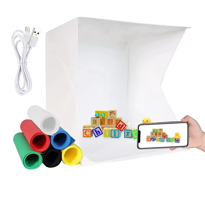 Складной лайтбокс, портативная – обзор и цена Photography Lighting Kit Portable