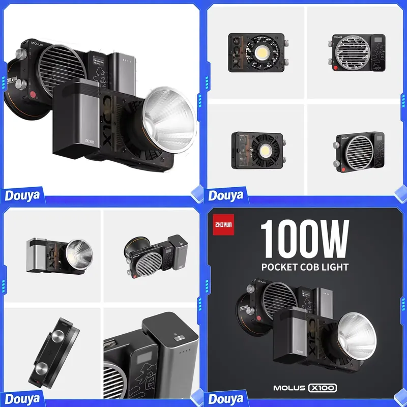 ZHIYUN Molus X100 100 Вт COB L – обзор и цена Photography Lighting Handheld